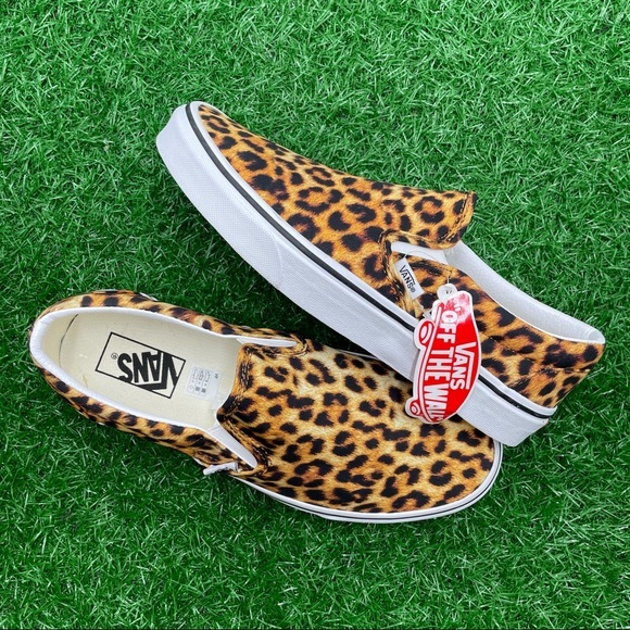 Vans Classic Slip On Leopard Print - Picture 6 of 8